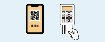 クレジットカード・QRコード決済